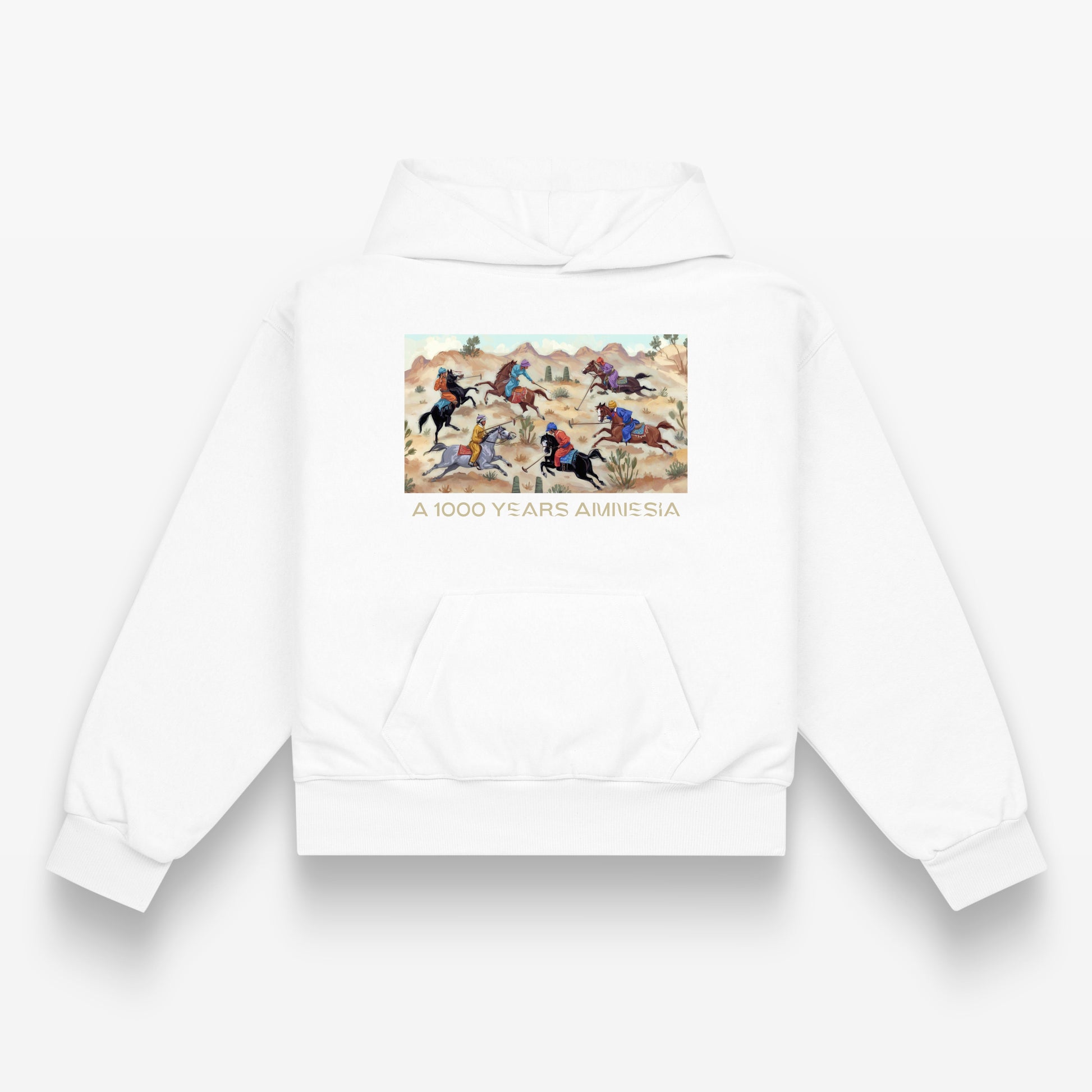 Oversized art painting graphic hoodie for men and women  bold urban design Egypt