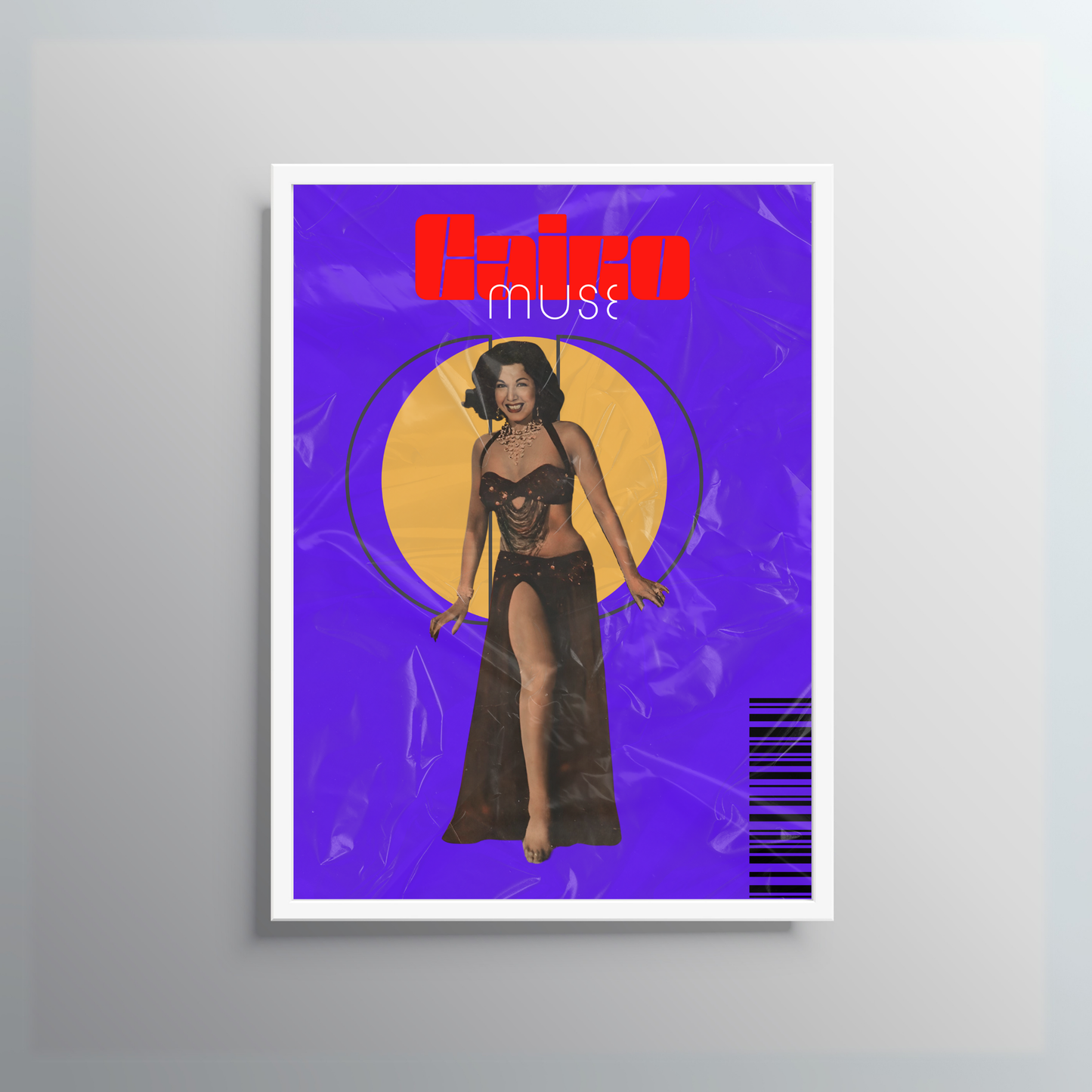 PopFrame -  Cairo Muse Samia Gamal